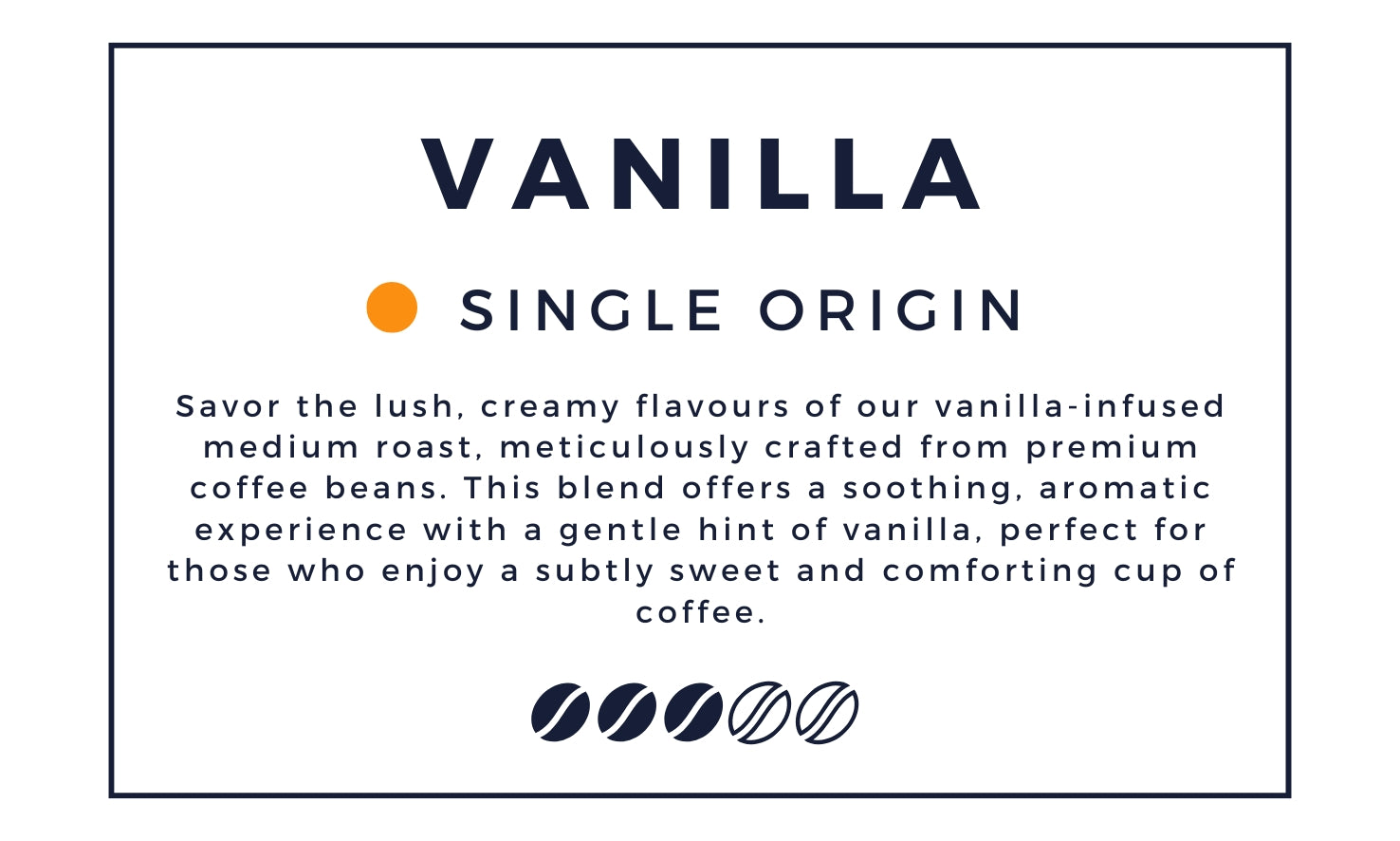 Vanilla Coffee Bean