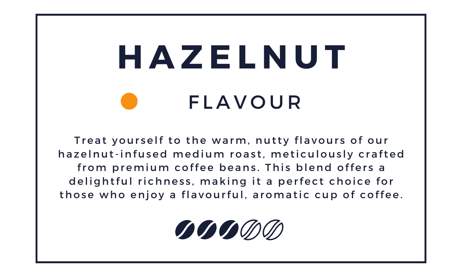 Hazelnut Coffee Bean